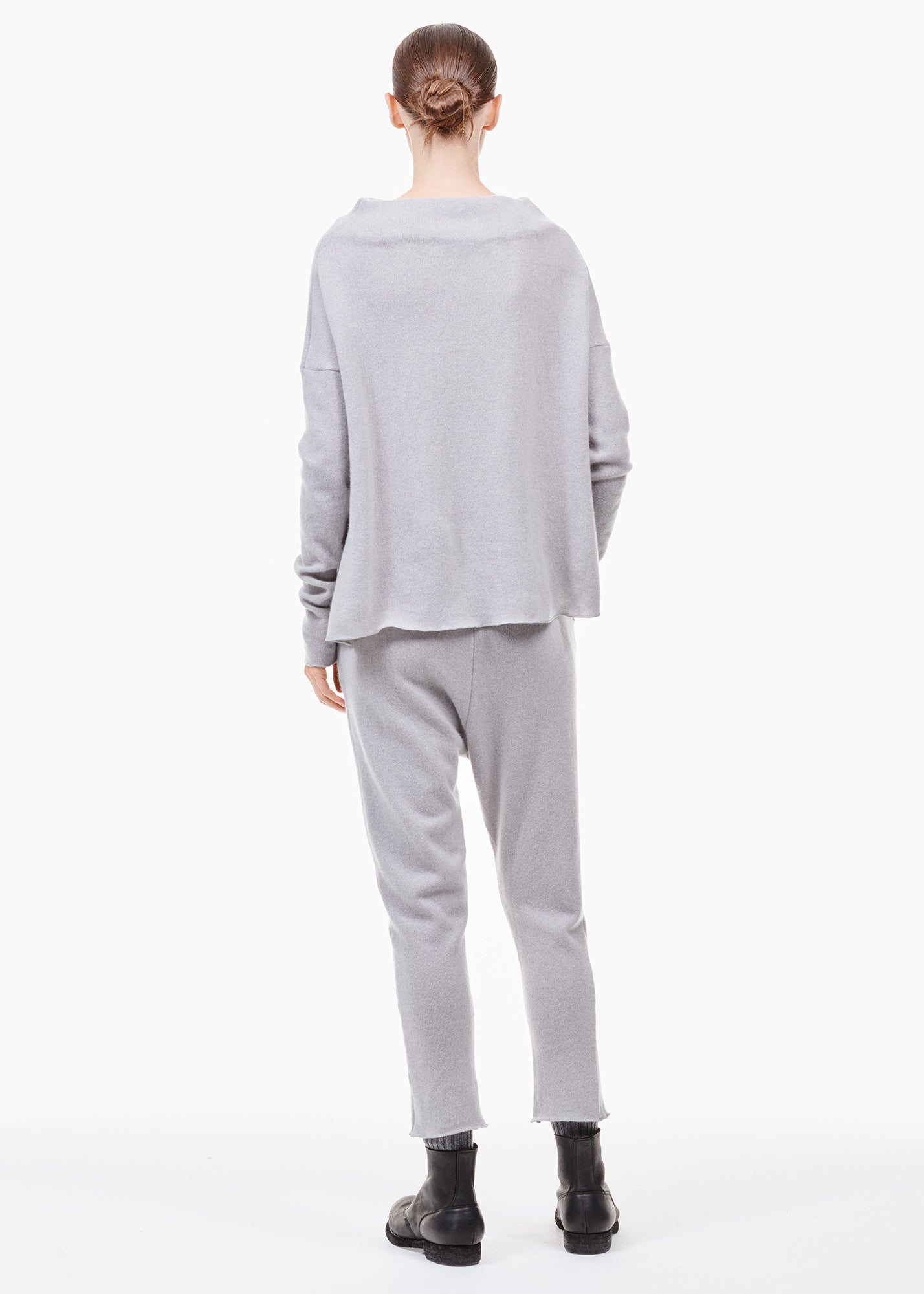 New Basic Cashmere Pant Gray - TIINA the STORE