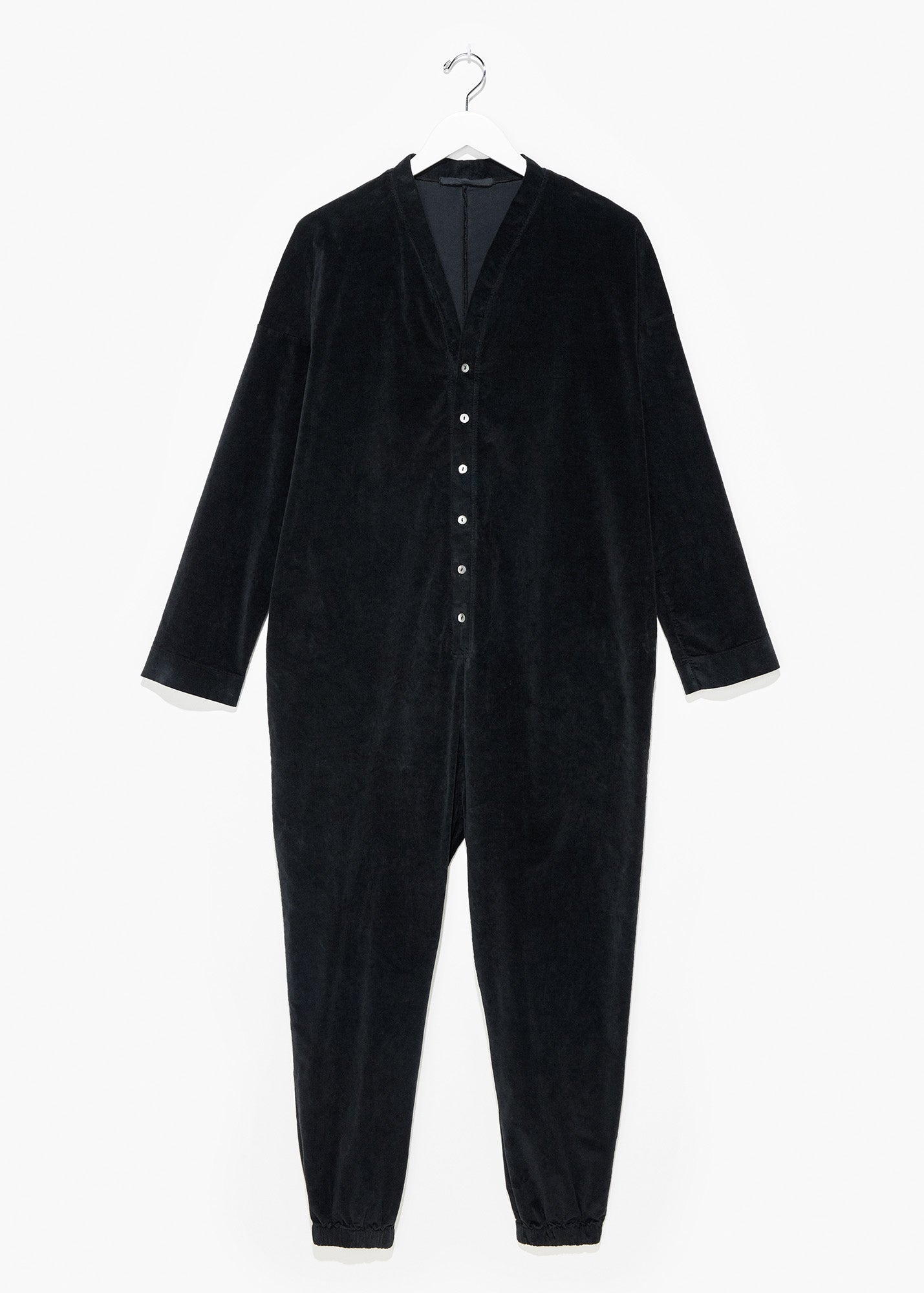 Velvet Jumpsuit Black - TIINA the STORE