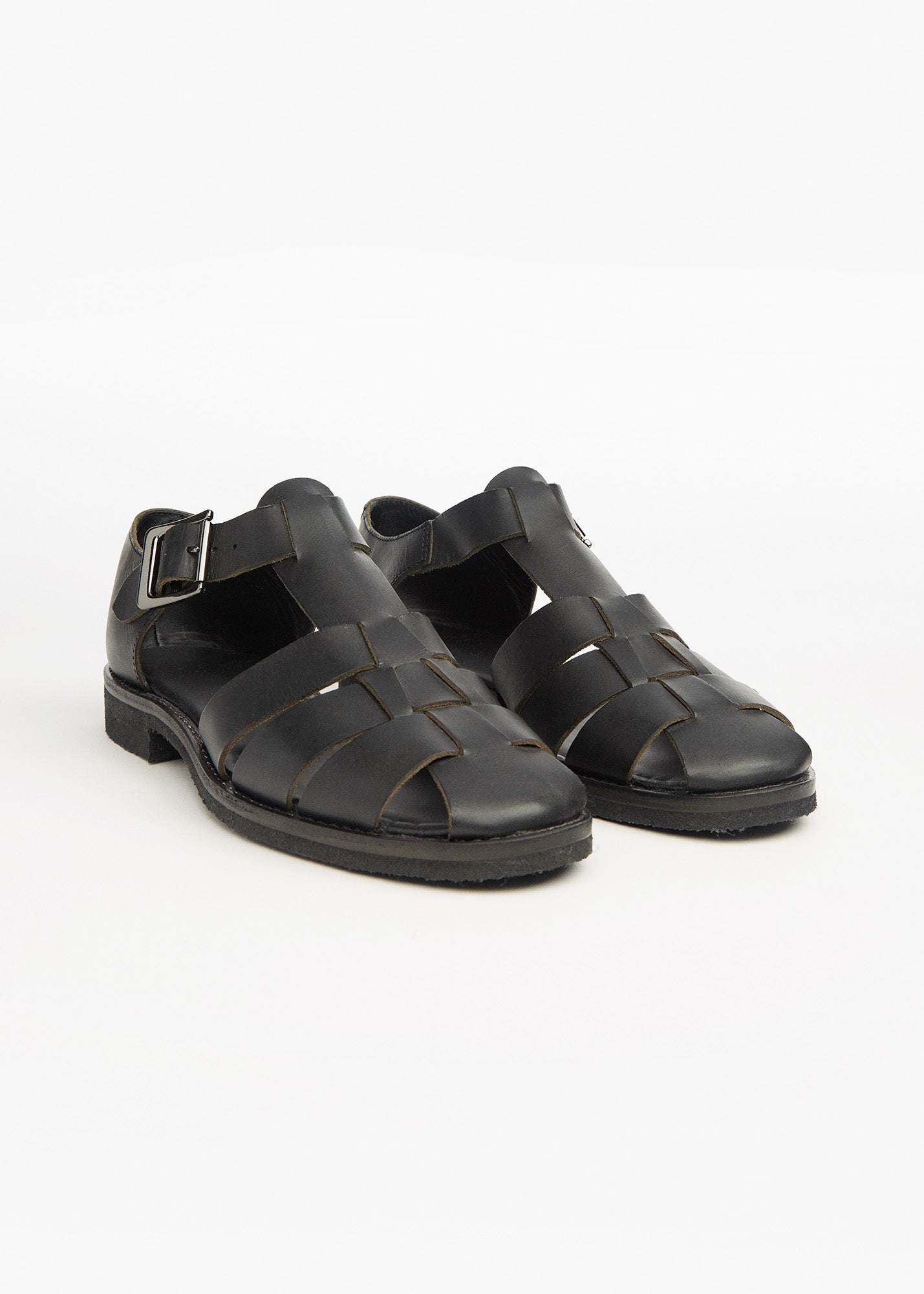 Arts & Science Gurkha Sandal Black | Tiina The Store