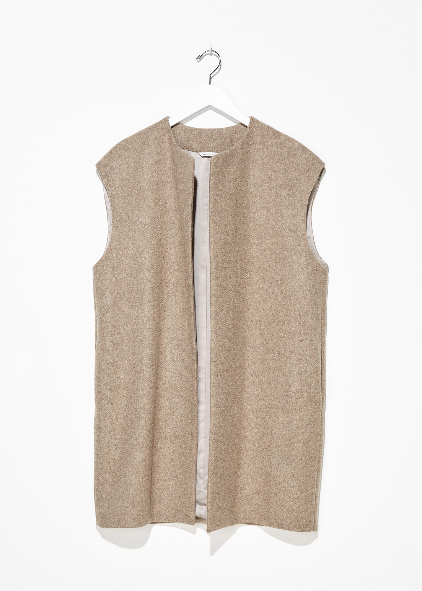 arts&science Work vest long | www.bonitaexclusive.com