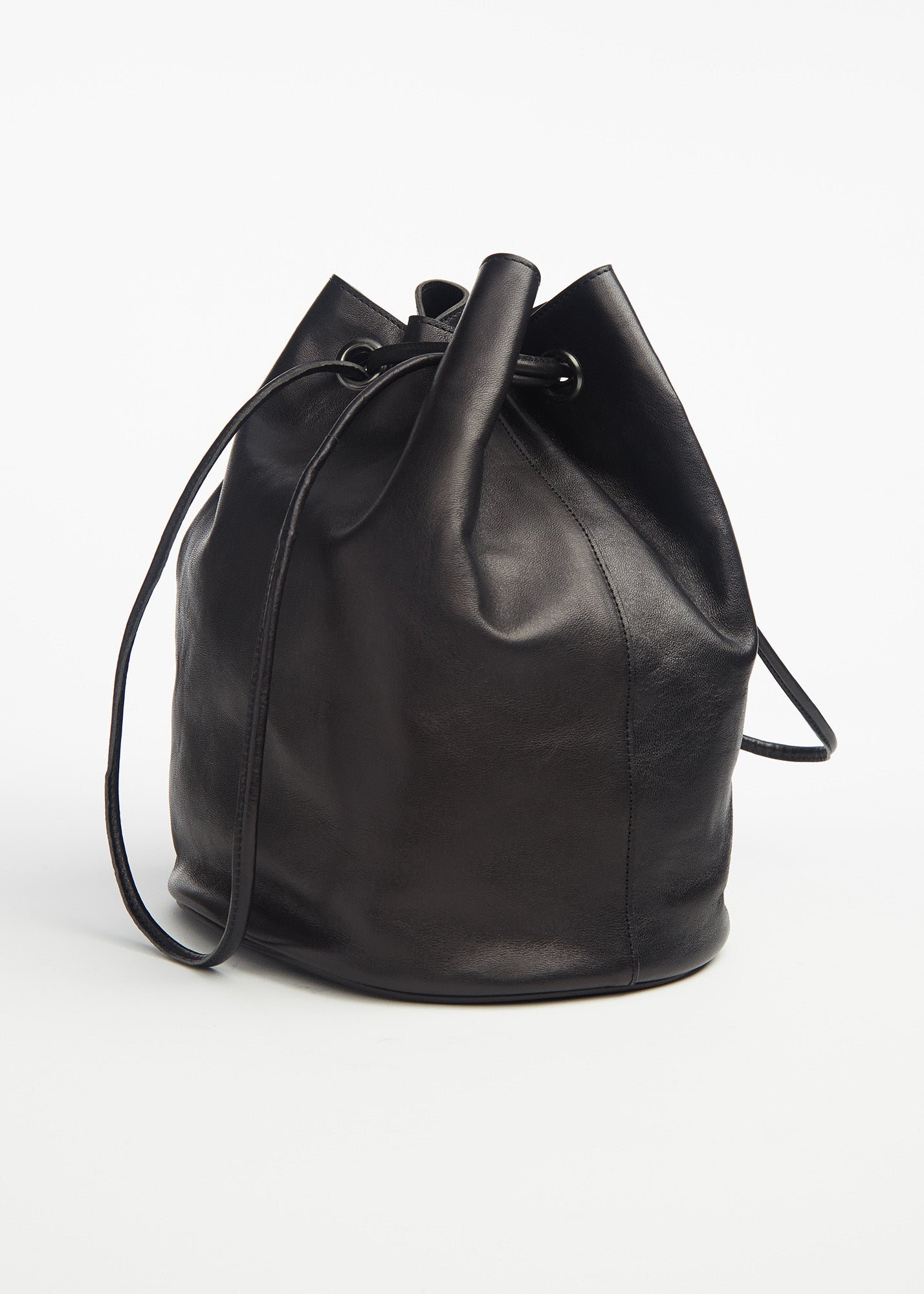 Oval Lantern Bag Black - TIINA the STORE