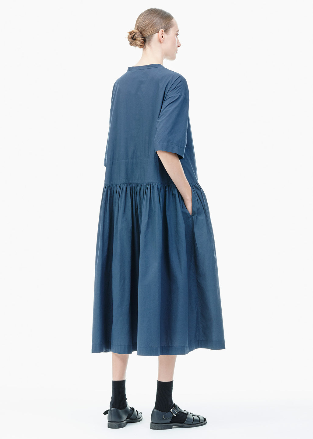 Arts & Science Side Tuck Dress Gobaishi Check | Tiina The Store