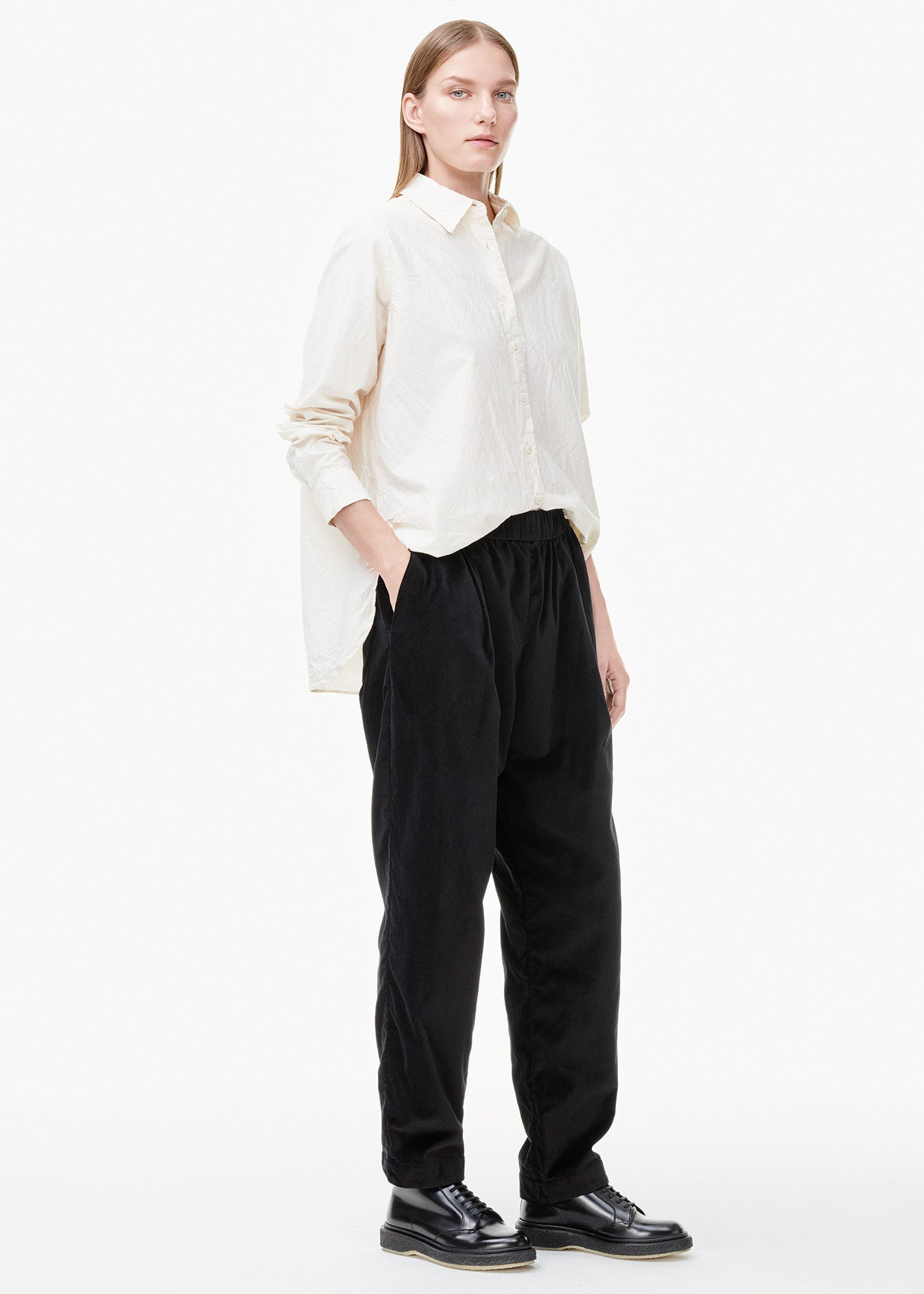 CASEY CASEY PANTALON BASIC COURT パンツ約17cm - www