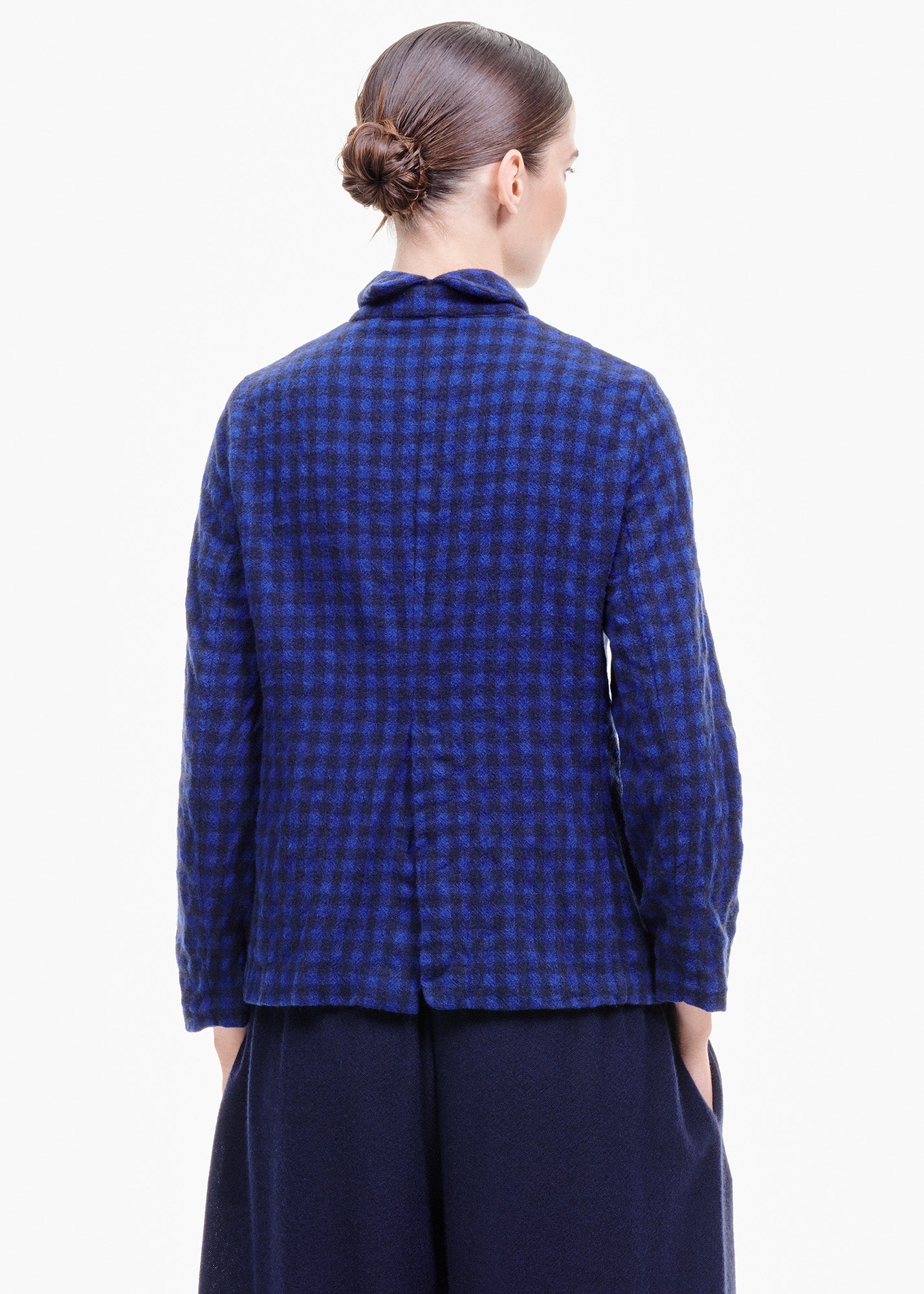 Cavallo Jacket Navy/ Electric Blue Check