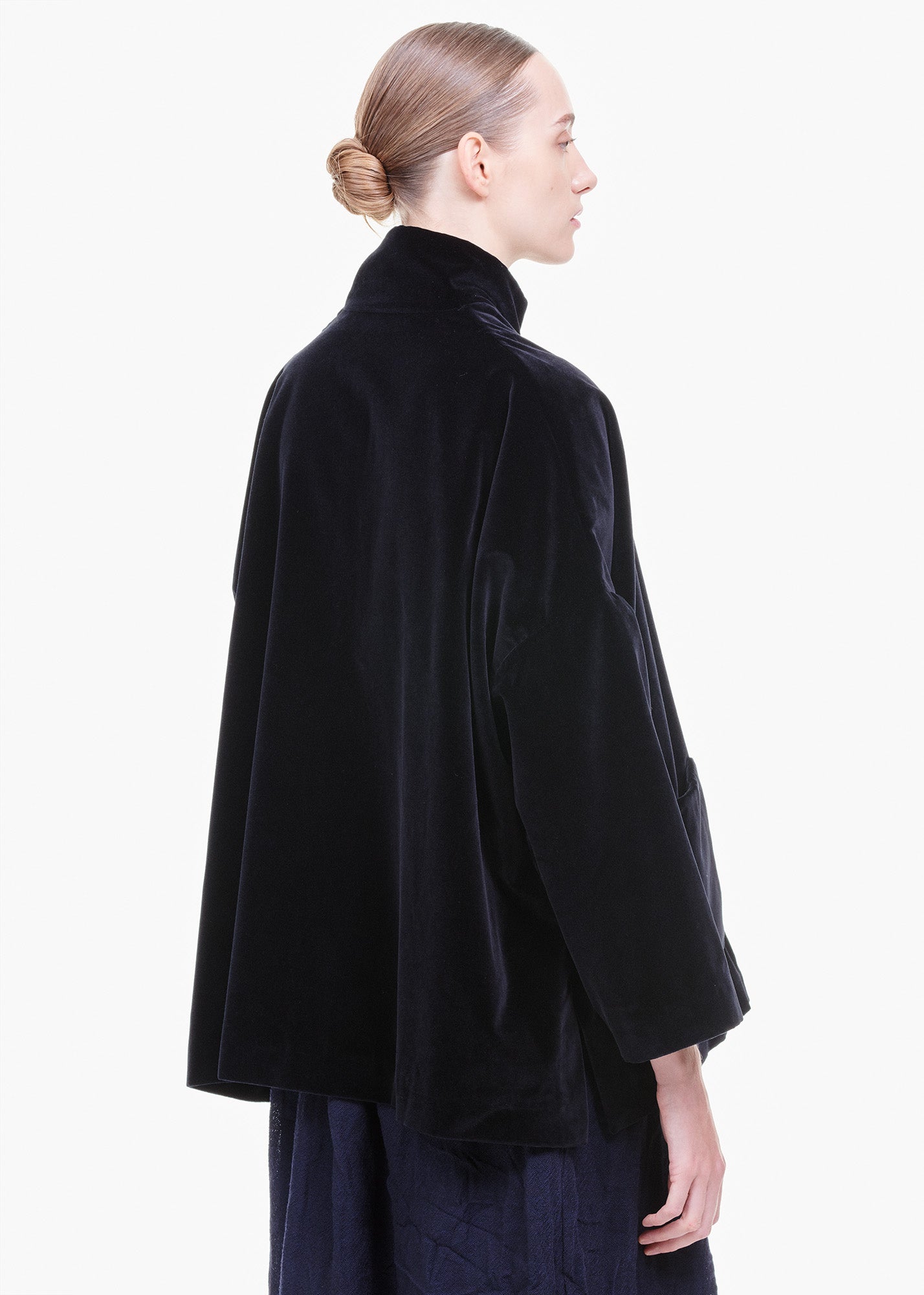 Velvet Gladiolo Jacket Black