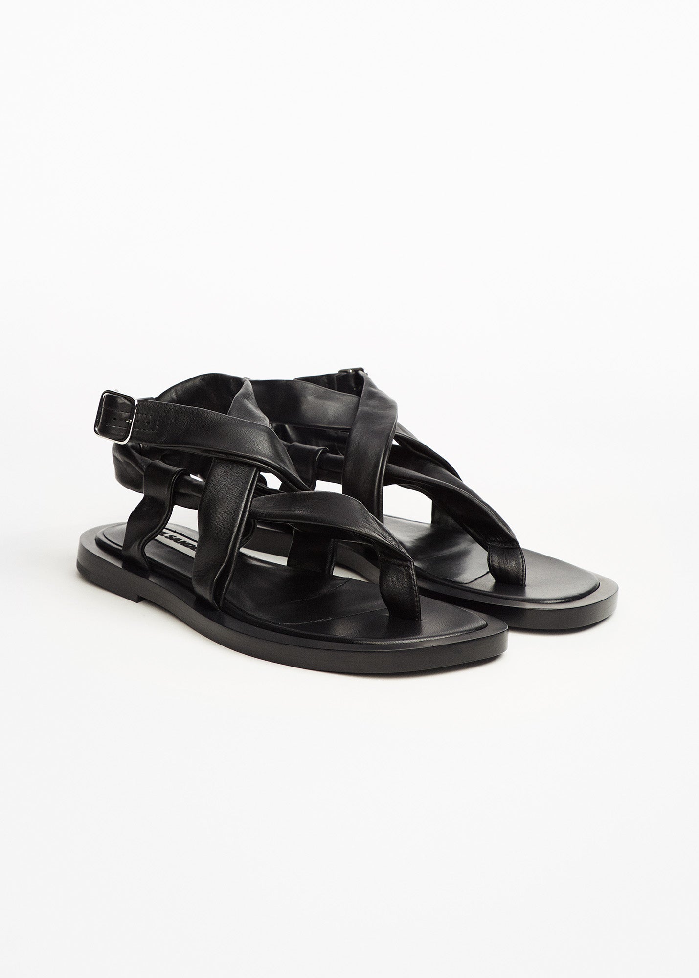 Nappa Sandals Black