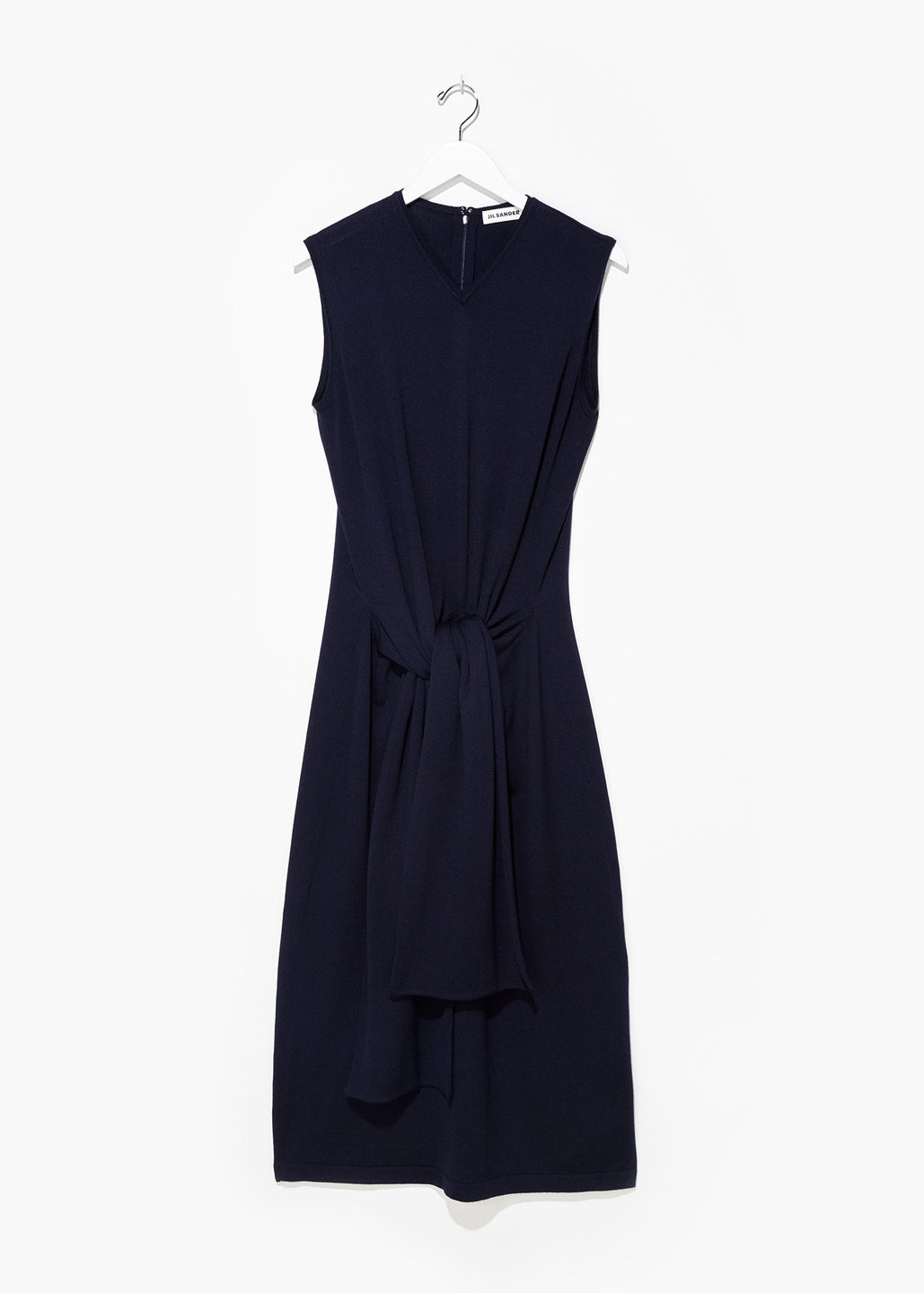 Jil Sleeveless Satin Dress Navy | Tiina The Store