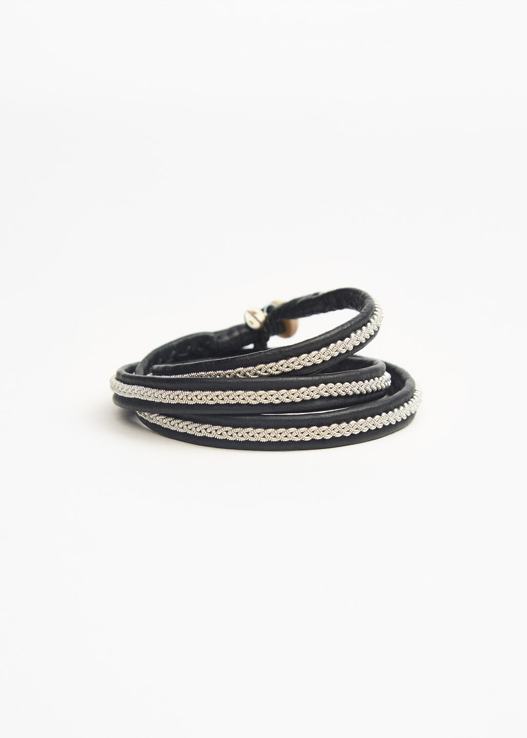 Maria Rudman Loose Wrap Bracelet Navy | Tiina The Store