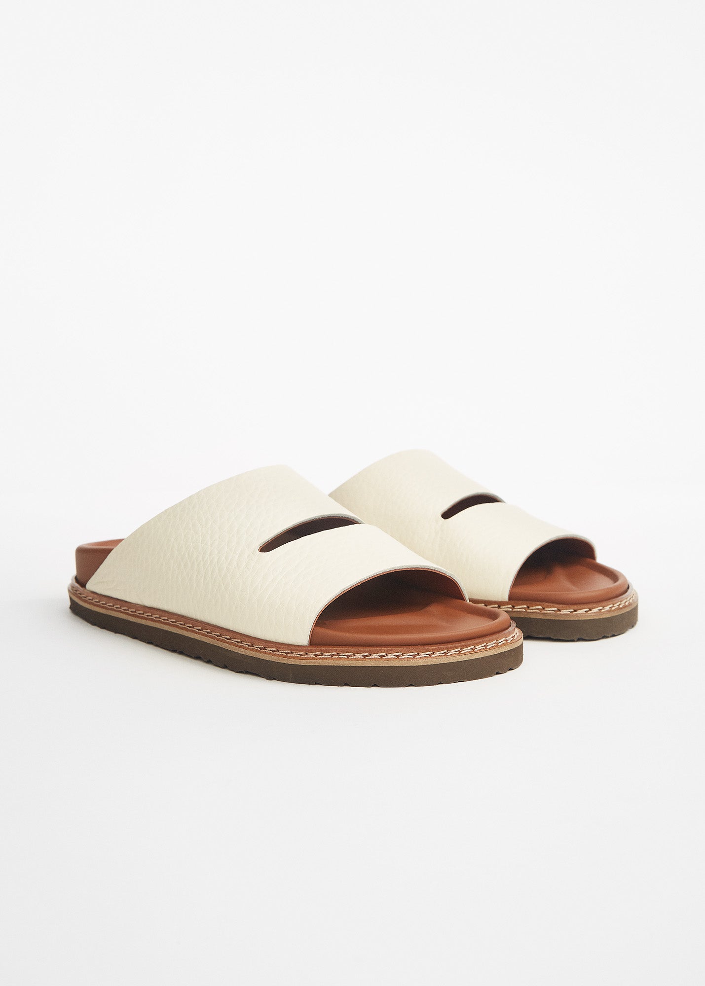 Sofie DHoore Fabia Sandal Off White | Tiina The Store