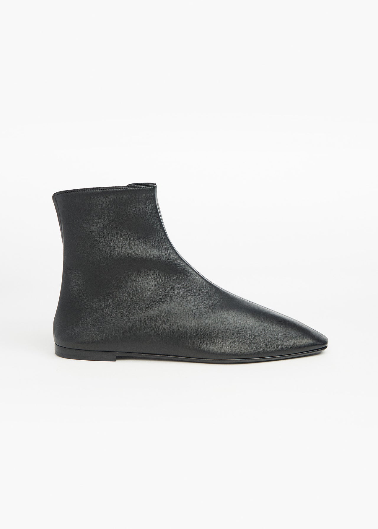 The Row Ava Bootie Black | Tiina The Store