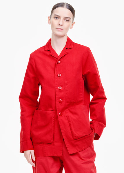 Toogood The Photographer Jacket Scarlet | Tiina The Store