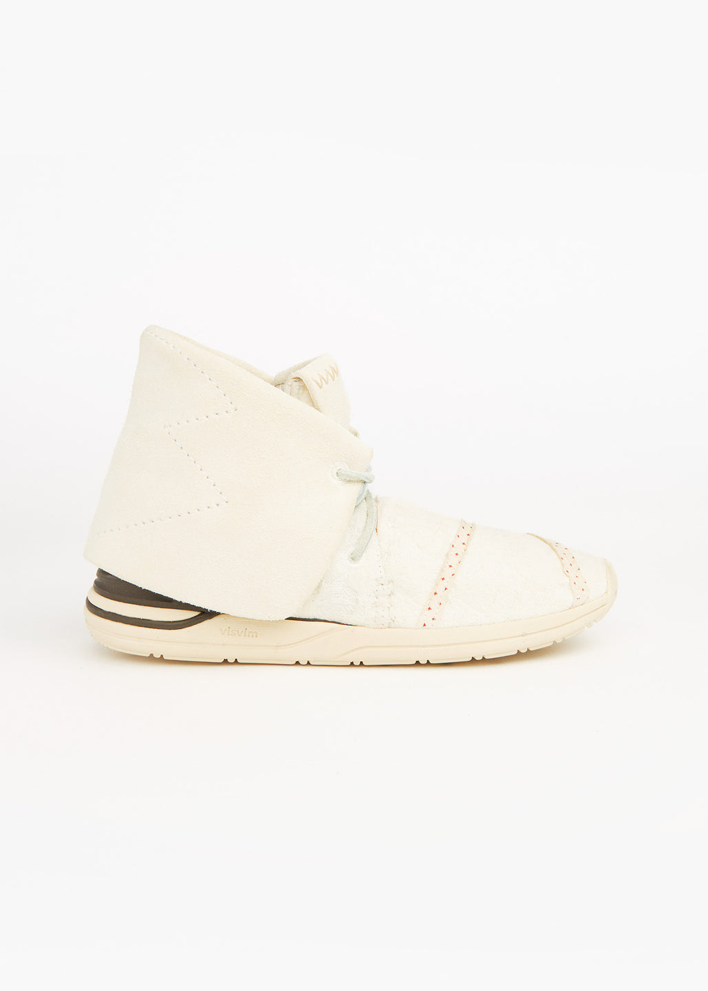 Visvim Women's Huron Moc Hi-Folk Shearling Natural | Tiina The Store