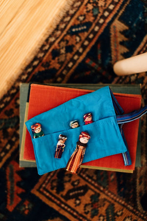 Worry Doll Travel Set - O'Day Cache - Doll Travel Set