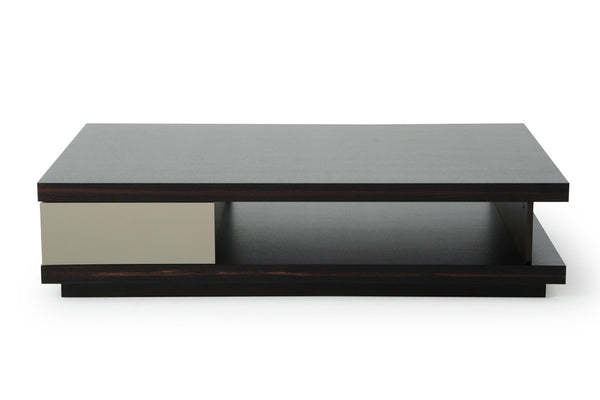 A&X Caligari Modern Oak & Grey Gloss Coffee Table – Classic 2 Modern ...