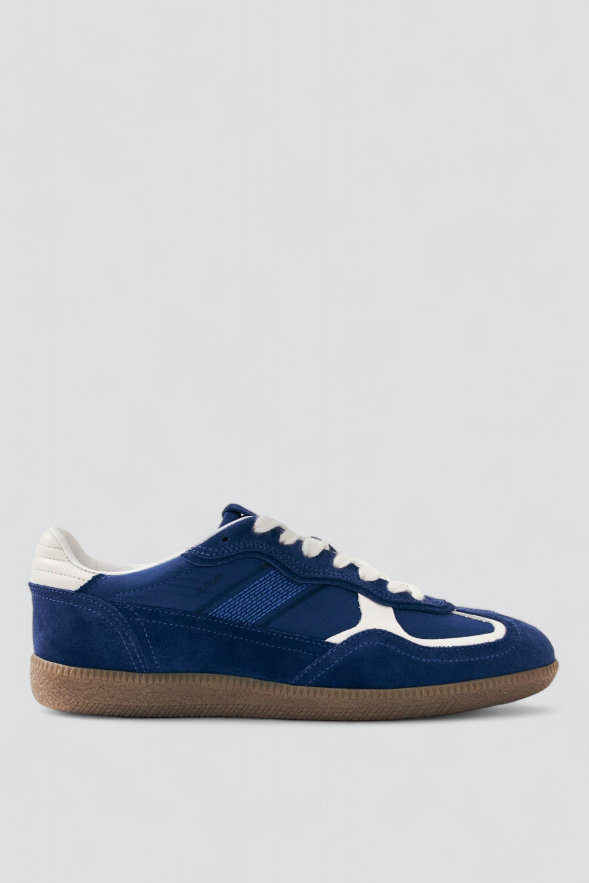 Sheen Blue Tb.490 Rife Leather Sneakers