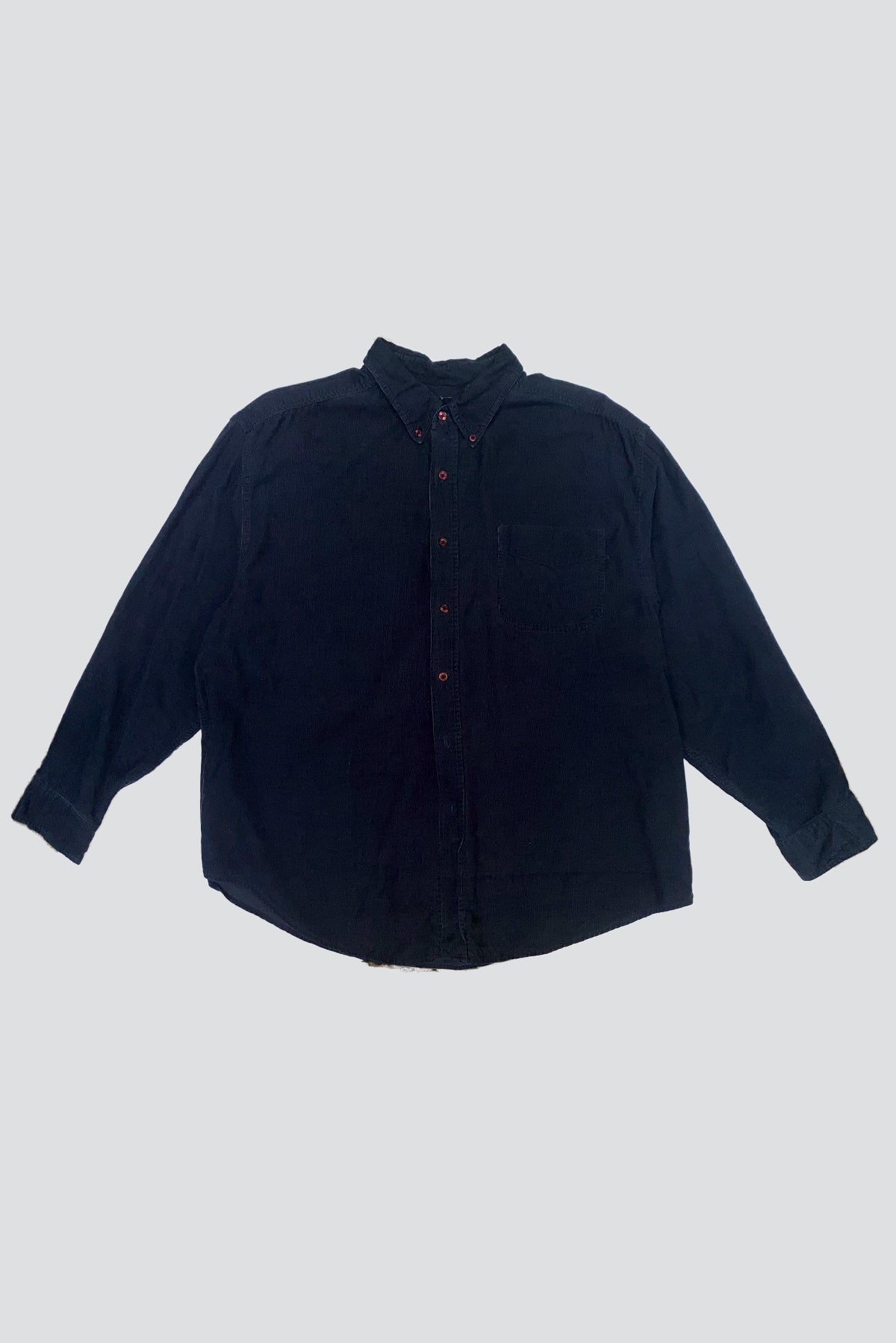 Blue Corduroy Button Up