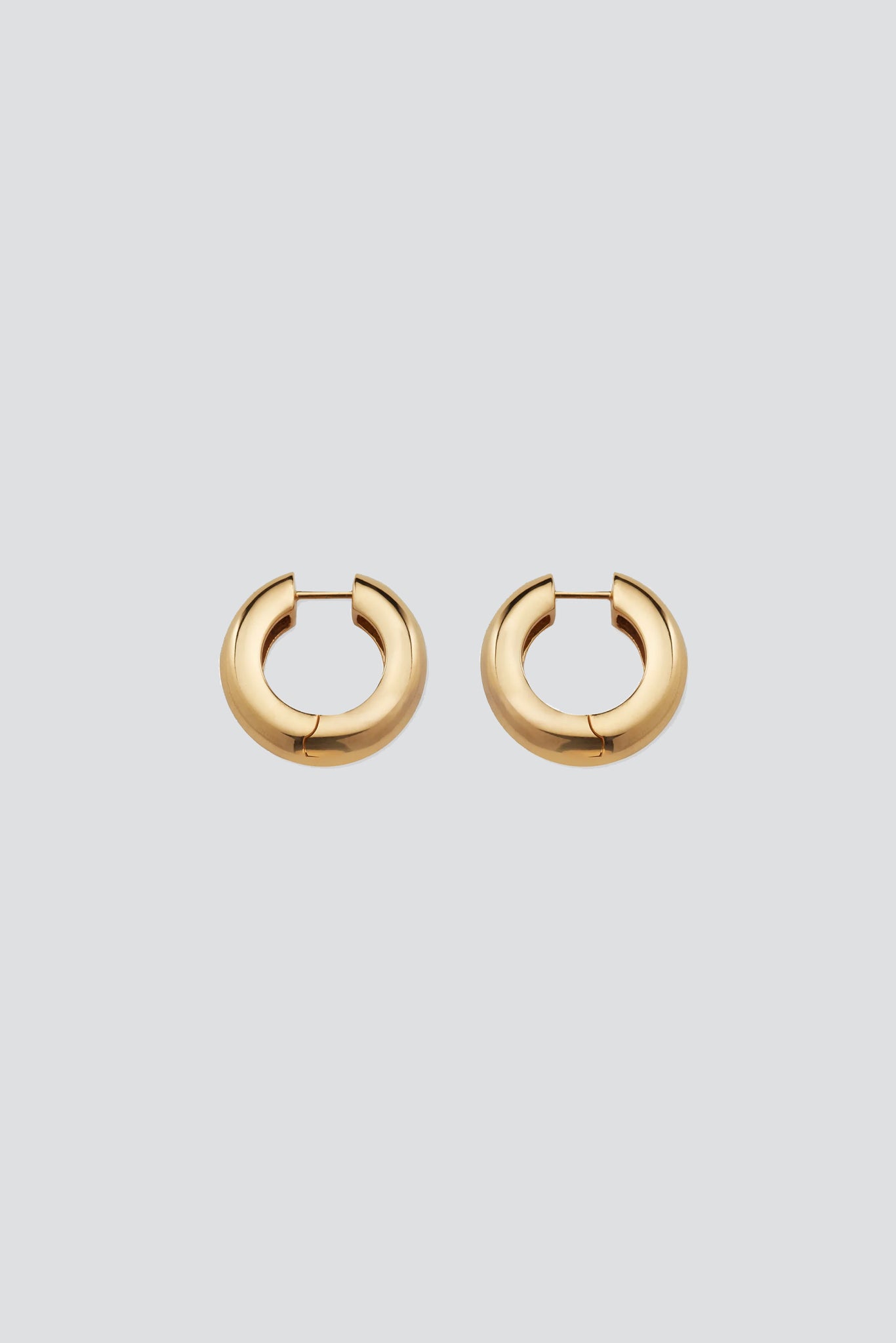 Gold Vermeil Hinge Hoops