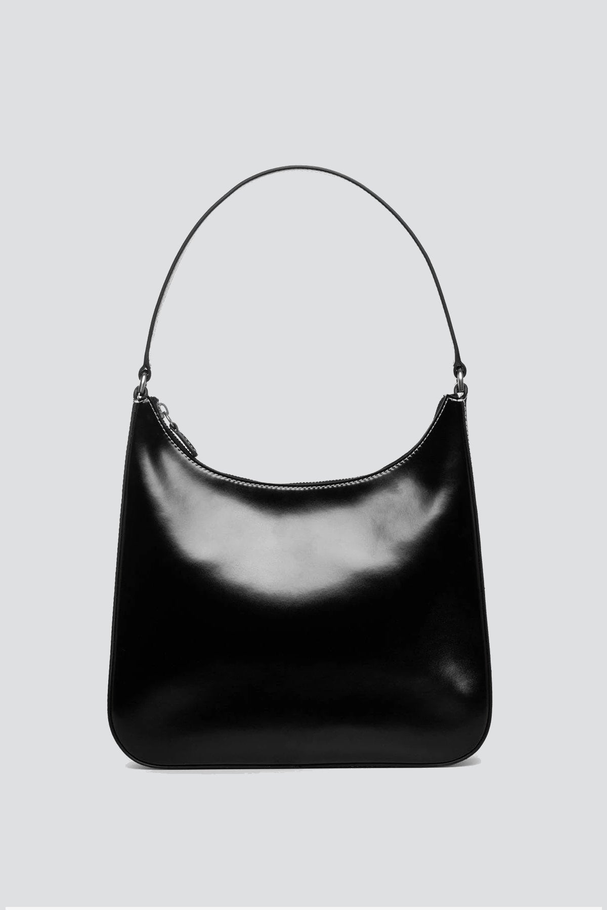 Black Leather Alec Bag