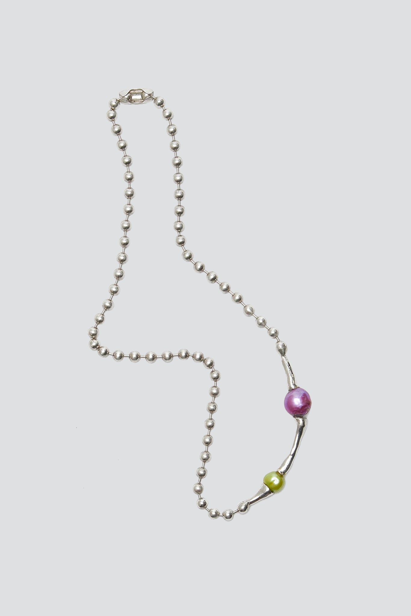 Sterling Alga Necklace