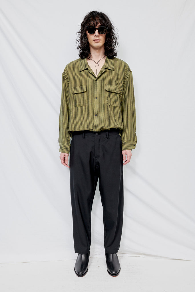 Black Suiting Crop Pant - Assembly New York | Assembly New York