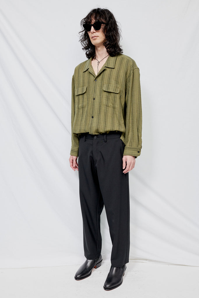 Black Suiting Crop Pant - Assembly New York | Assembly New York
