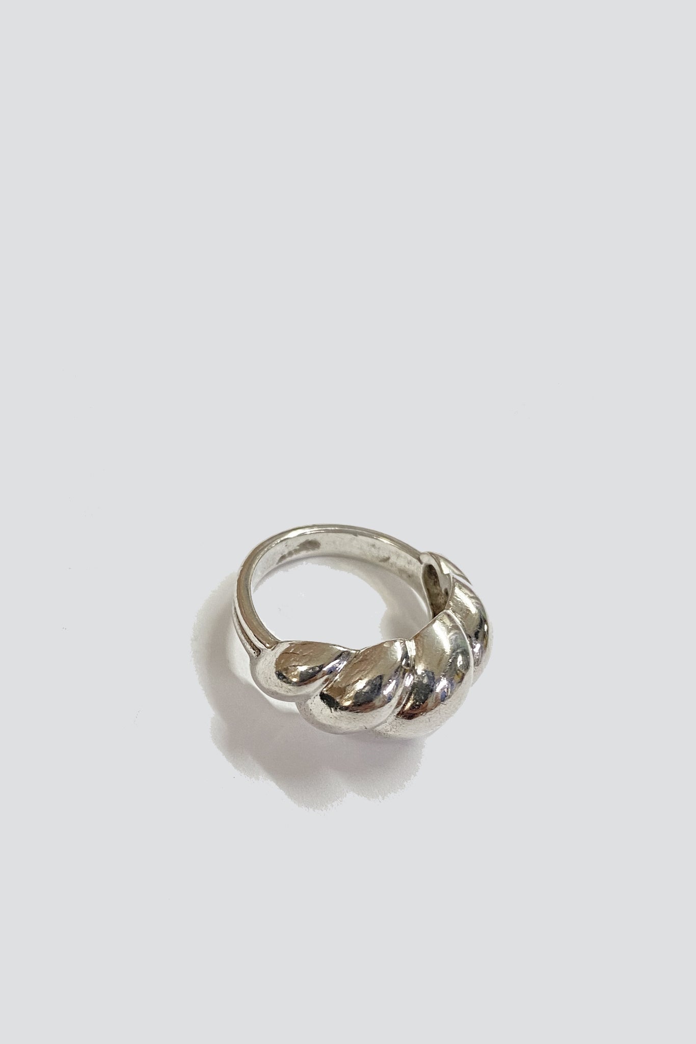 Sterling Silver Chunky Banded Ring