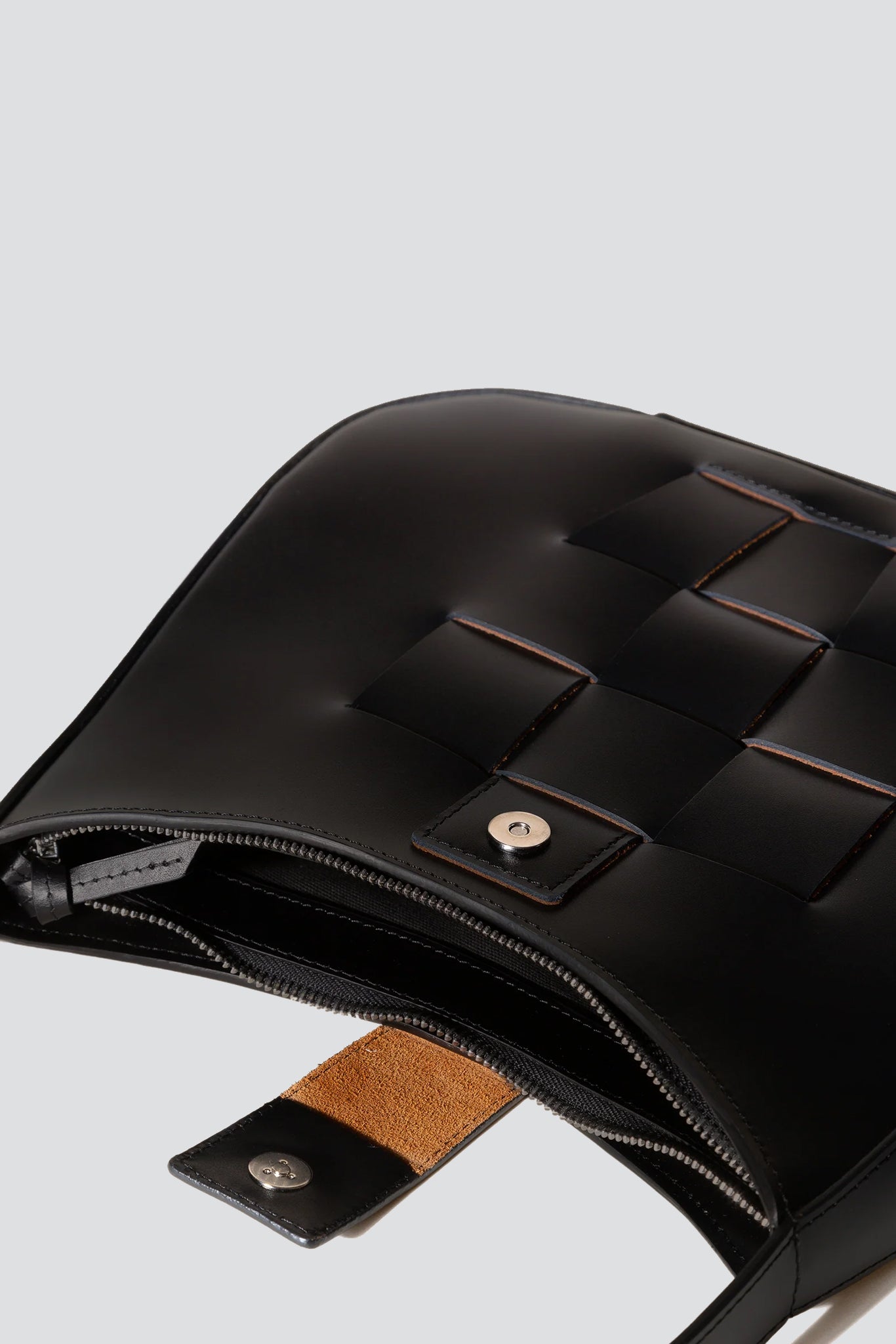 Black Leather Sway Baguette - Assembly New York