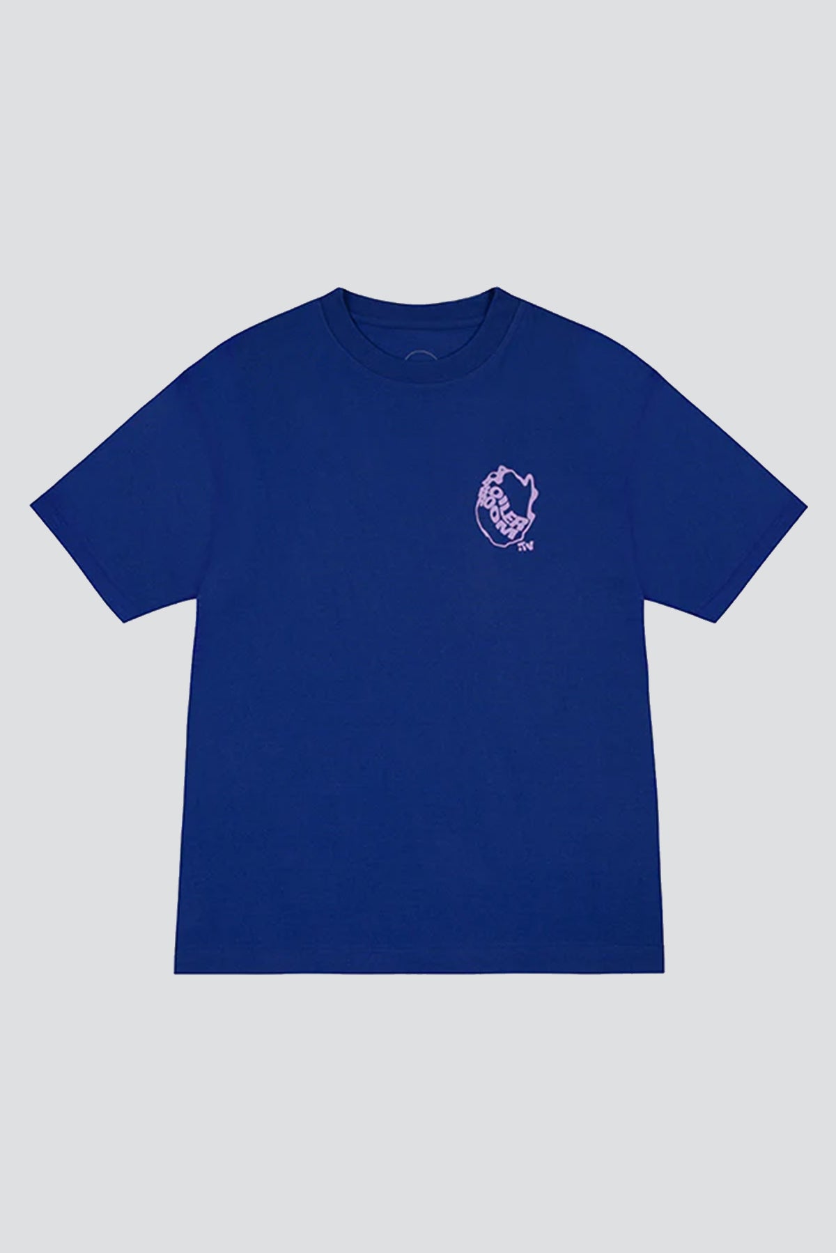 Blue Waved Logo T-Shirt