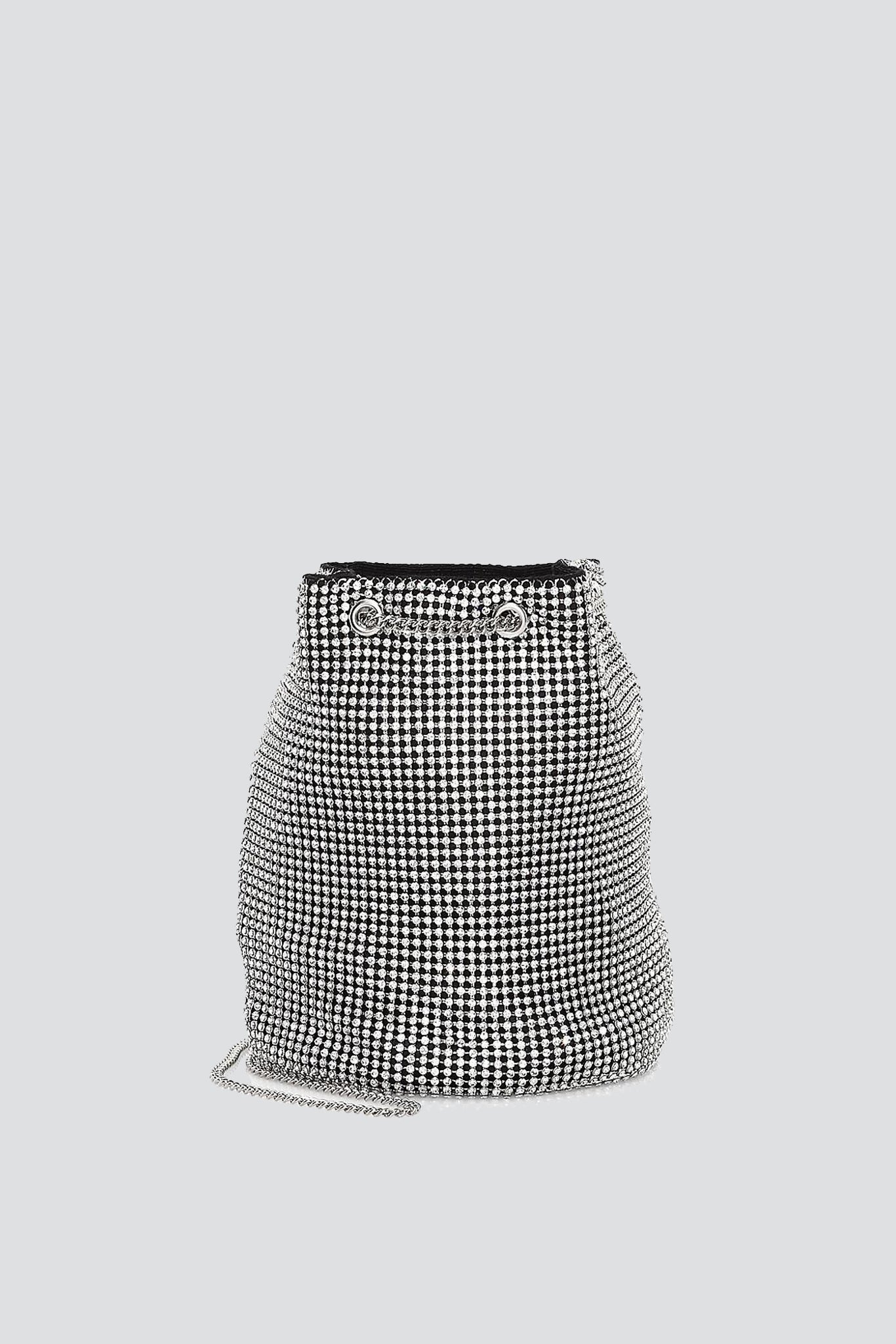 Crystal Bucket Bag