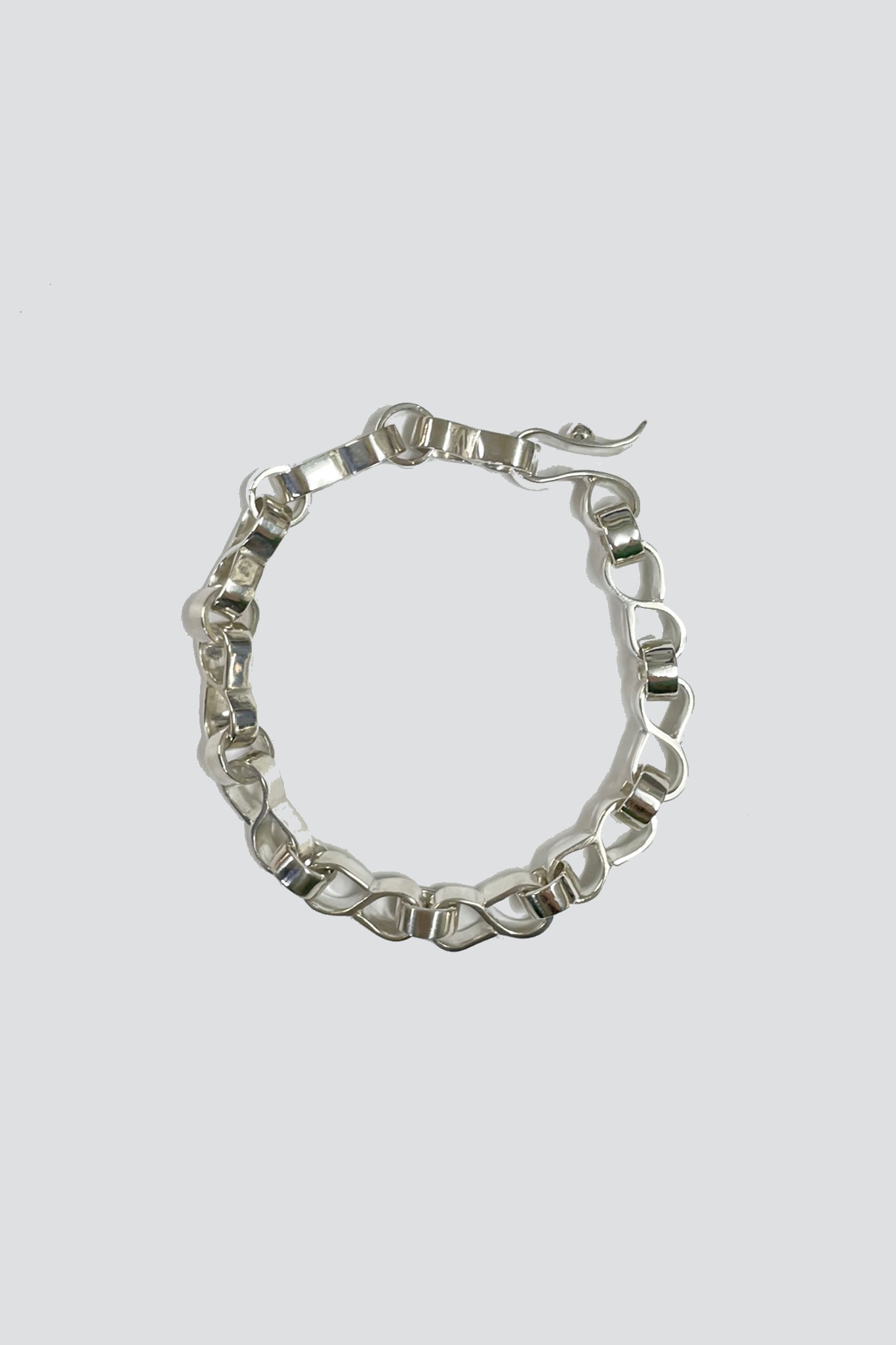 Sterling Silver Heavy Link Bracelet