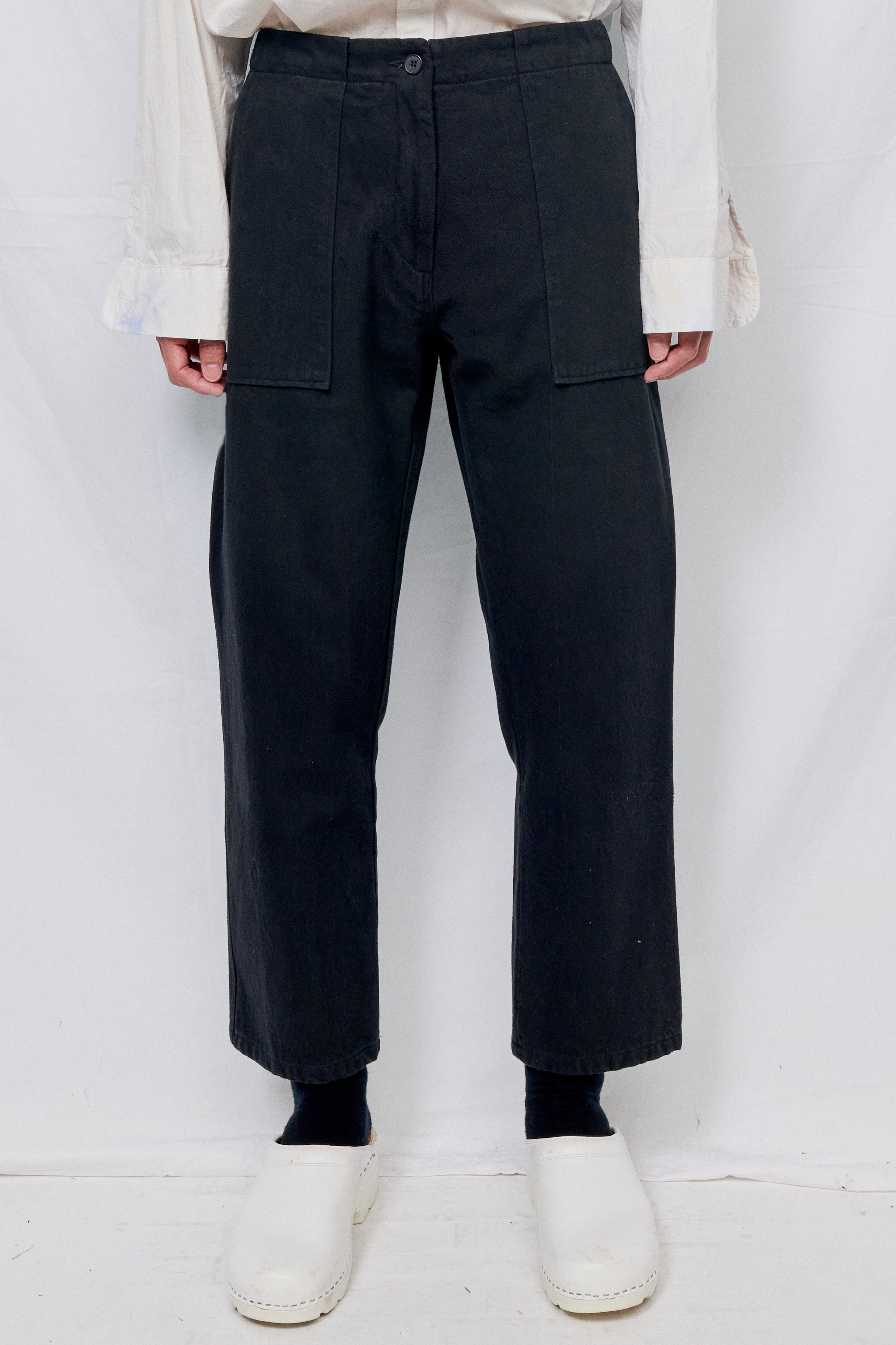 Black Overdye Denim Vietnam Pant