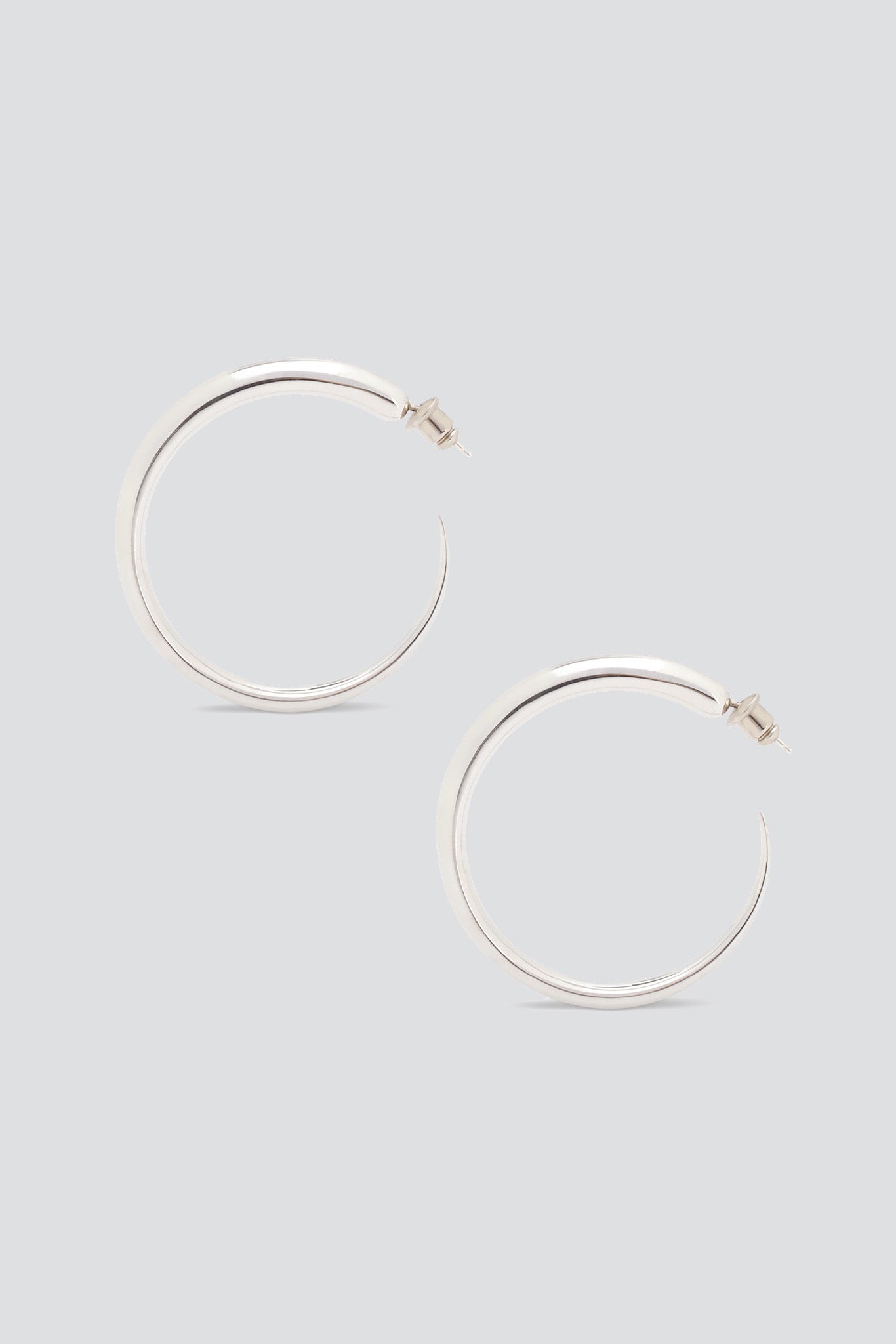 Sterling Silver Nude Khartoum Hoops