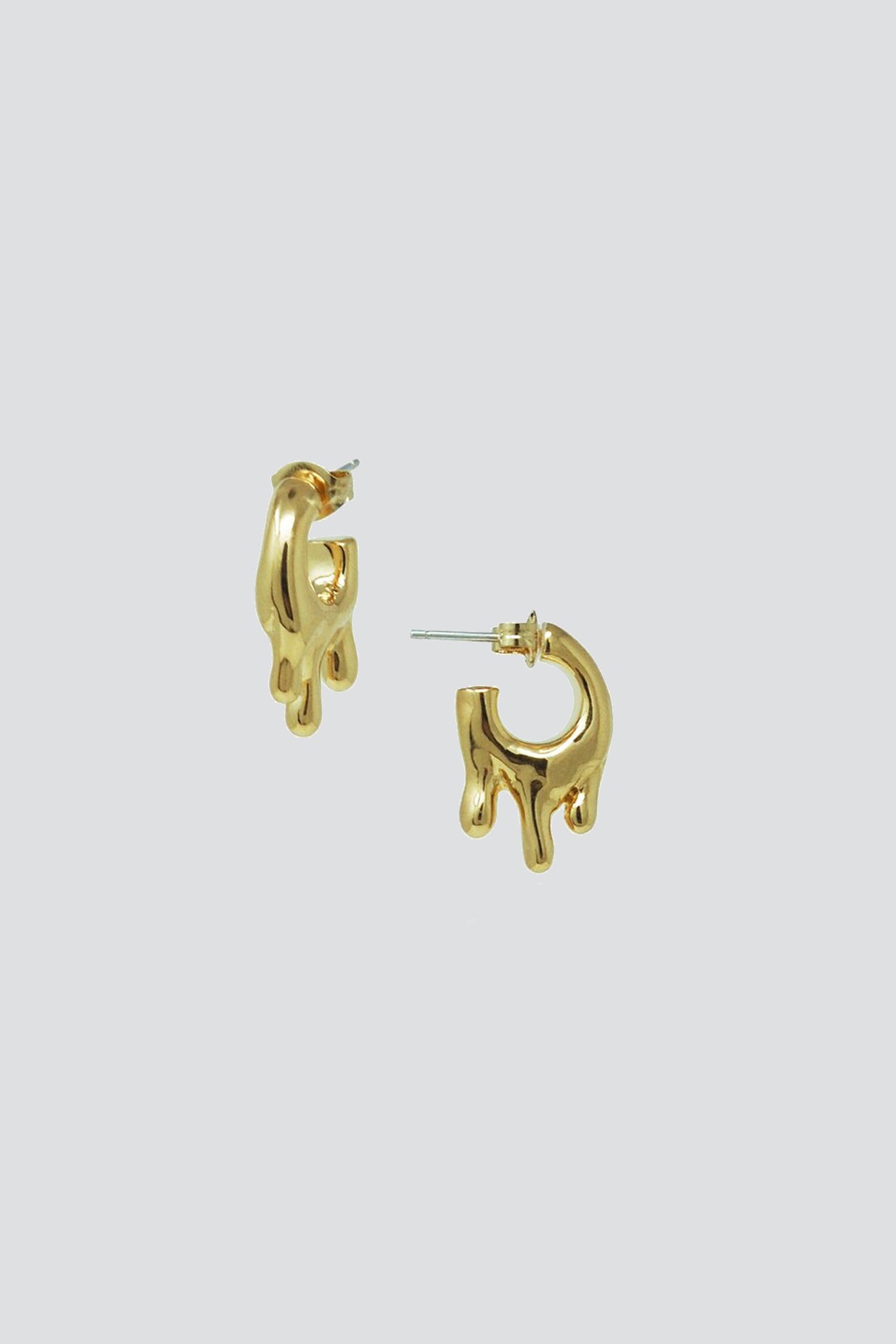 Small 18k Wet Look Earrings