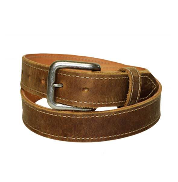 Classic Bison Leather Belt – Coastal Cotton Clothing