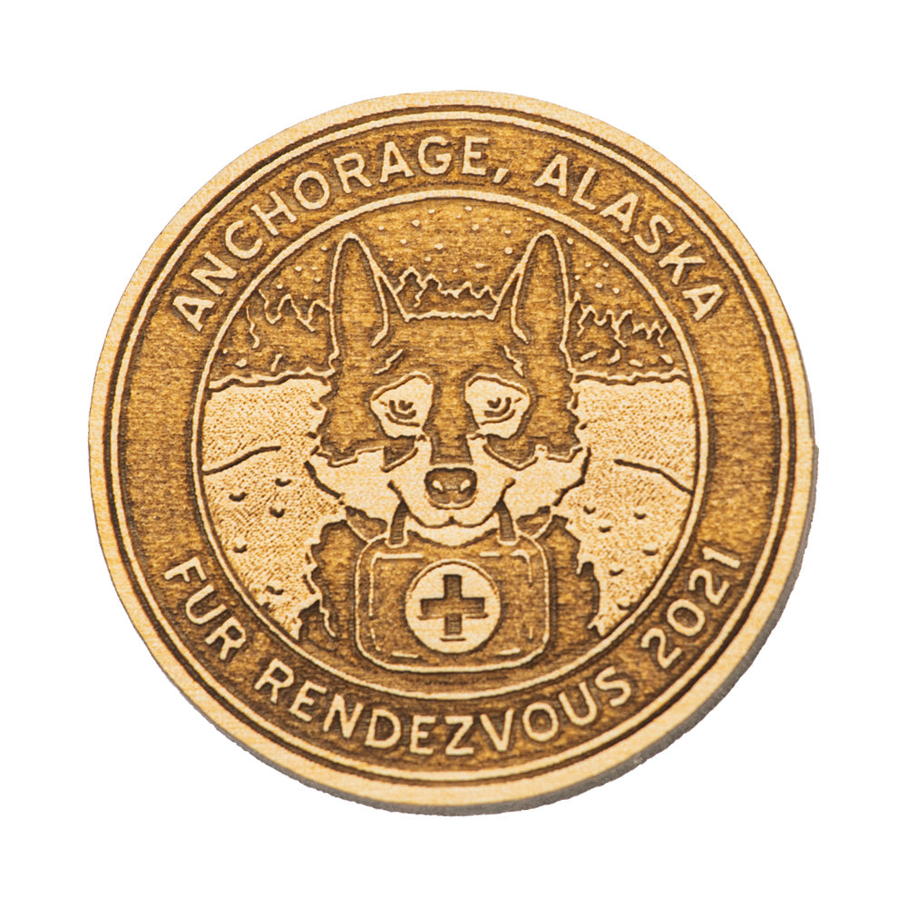 2021 Wooden Collector Pin