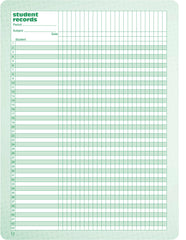 Teacher planner student record page