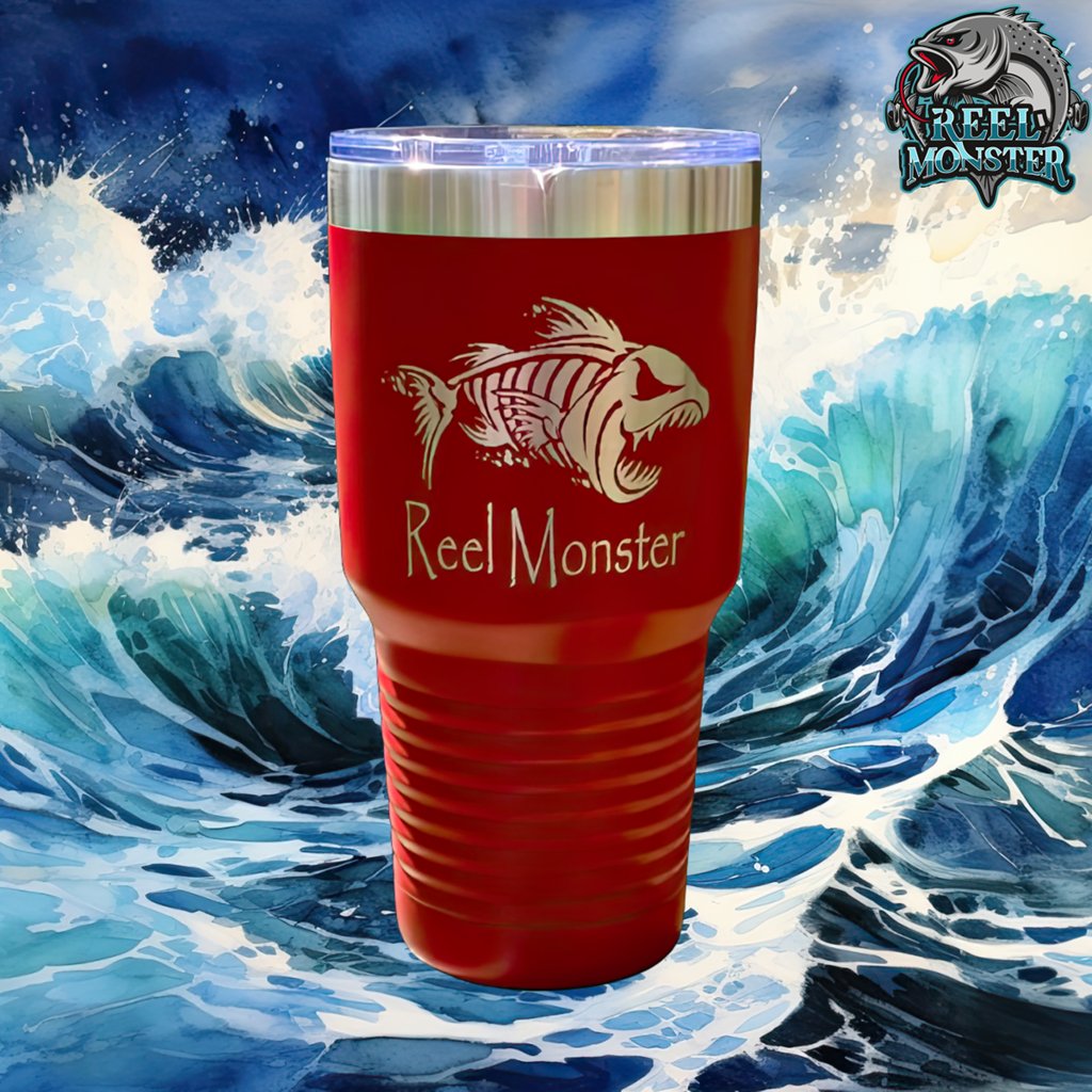 Reel Monster© Red, White & Blue Fishing Original RMRWBS-22