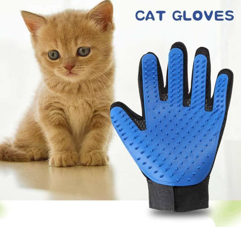 glove brush for cats