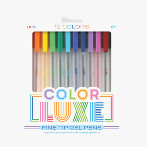 Fine Line Colored Gel Pens 6yrs+ – TANTRUM