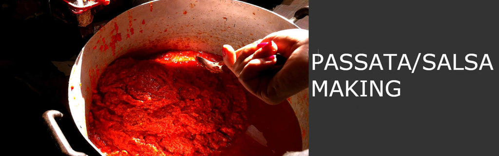 Tomato Sauce/Passata/Salsa Making