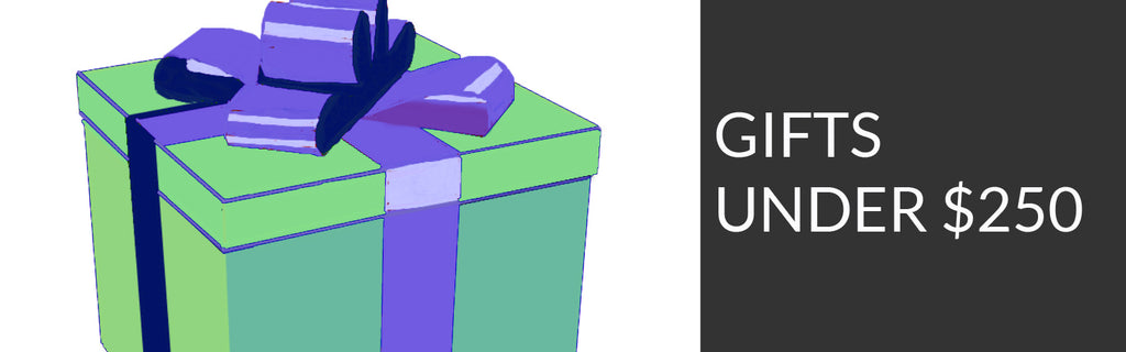 Green gift box with ribbon bow