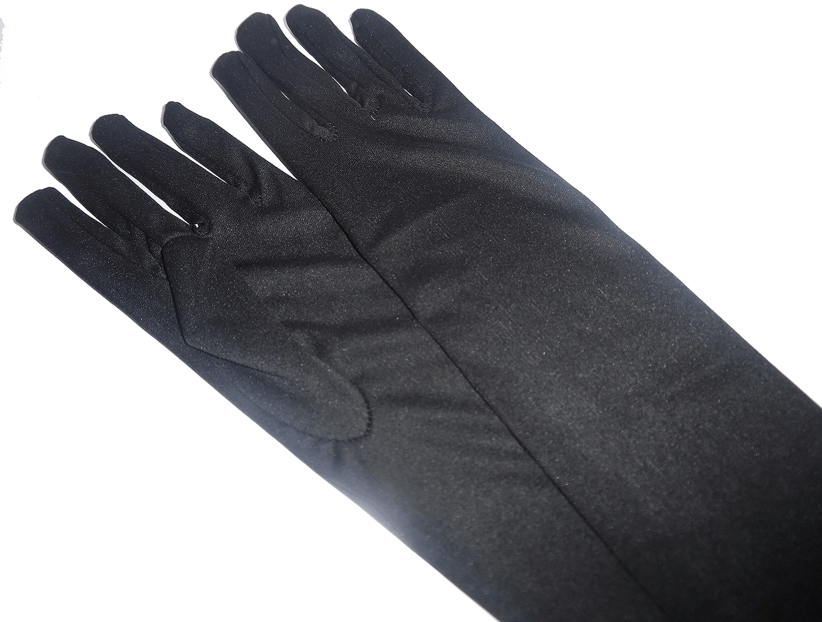 Nylon Flapper Cigarette Holder Gloves Black – PopCultureSpot.com - Shop ...