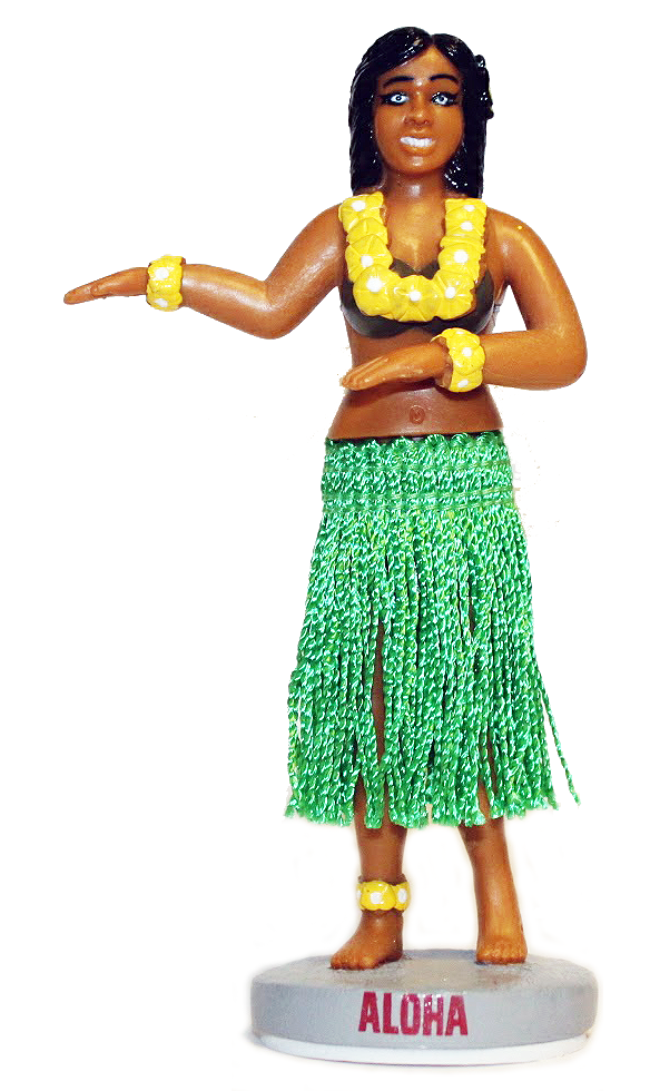 hula girl doll for dashboard