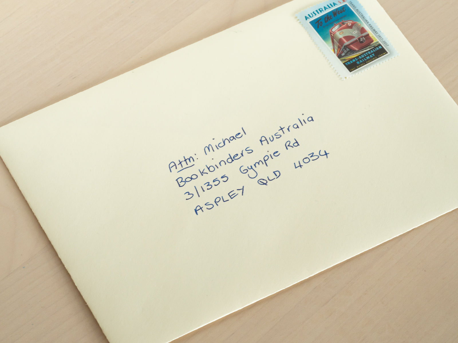 sending address on envelope