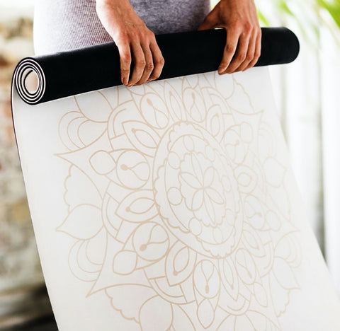 mandala yoga mat