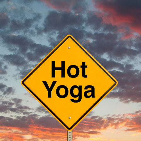 hot yoga sign
