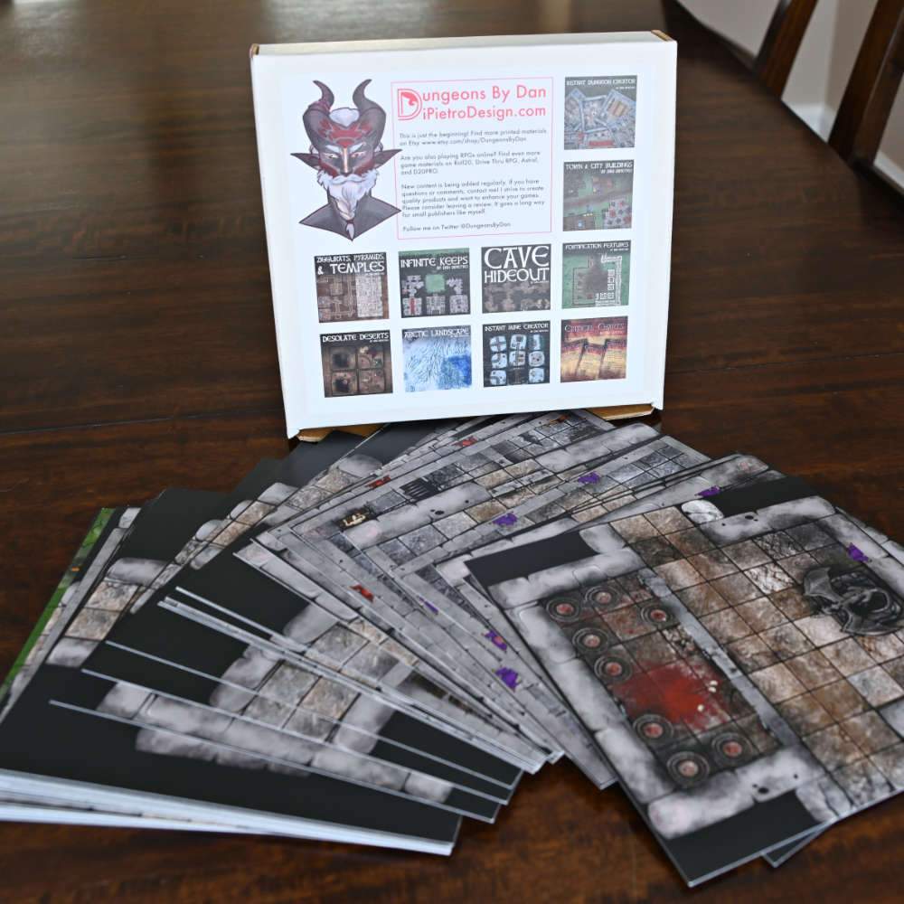Modular Instant Dungeon Tile Creator