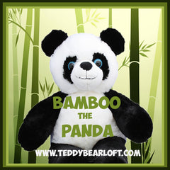 Teddy Bear Loft stuff your own teddy bear birthday parties at home. Panda Bear.