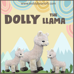 llama stuff your own teddy bear kit