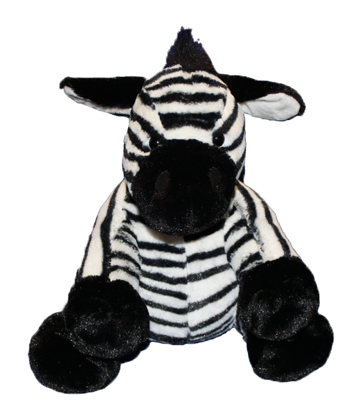 large zebra teddy